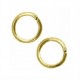 Stainless steel Jumpring 4mm Gold